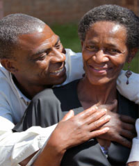 African-American couple